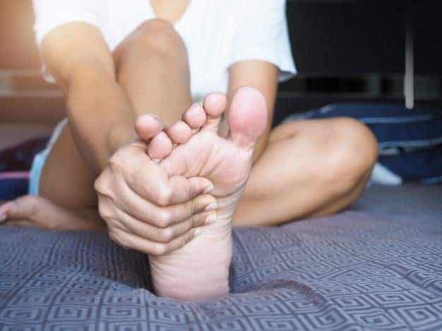 heel pain self massage
